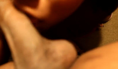 Thick black babe slobbers on a massive hard shaft before being impaled balls deep