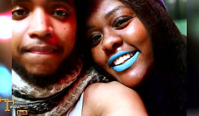 Cute and chubby black chick uses vibrator on her cunt before riding a stiff shaft