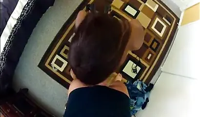 Chubby black babe Maserati slobbers on a big white cock before being hammered