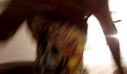 Two beautiful ebony babes give an erotic double blowjob before being fucked hard