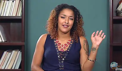 Compilation of beautiful ebony pornstars interviewed about giving a road head