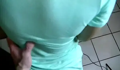 Young and petite black girl sucks a hard white dick before being pounded rough