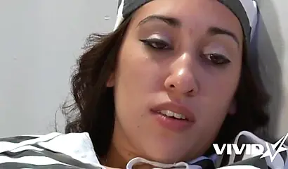 Kinky ebony chick seduced into a hot and steamy lesbian sex while in a jail cell