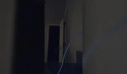 Dashing black teenie strips naked for the camera and shows off her perfect body