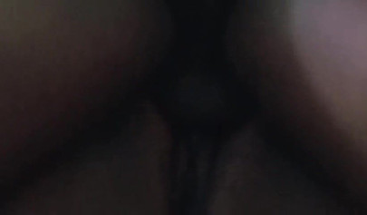 Mature ebony amateur with huge ass impaled balls deep on a massive black cock