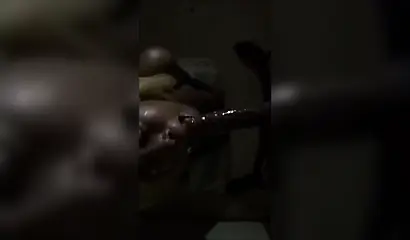 Insatiable black amateur gives a long and sloppy blowjob and receives a facial