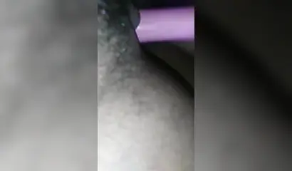 Chubby black amateur chick enjoys her ebony girlfriend slobbering on her wet cunt