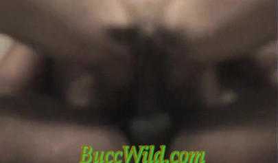 Skinny ebony amateur takes a massive black cock deep in her tight little asshole