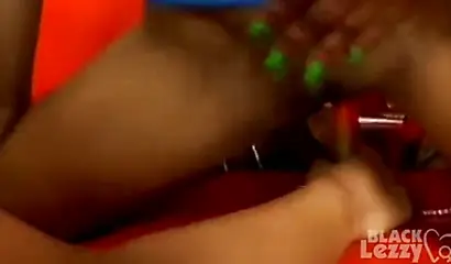 Black lesbians are having fun as they fuck each other in this compilation video