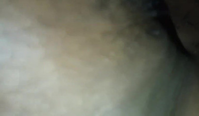 Brunette BBW teen sucks a huge black dick and makes it cum on her cute face