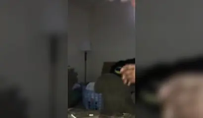 Pregnant black ebony gets creampied by her husband in their private home video