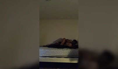 Ebony amateur is fucked balls deep doggy style by her lover in their home video