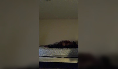 Ebony amateur is fucked balls deep doggy style by her lover in their home video