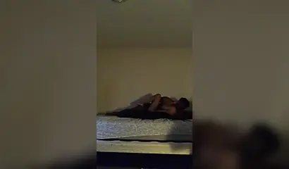 Ebony amateur is fucked balls deep doggy style by her lover in their home video