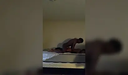 Ebony amateur is fucked balls deep doggy style by her lover in their home video