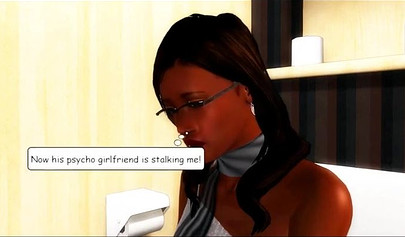 Animated black babes are practicing scissoring in their wild uncensored session