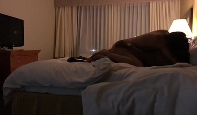 Amateur ebony screams and squirts as a king-size dick is banging her wet snatch