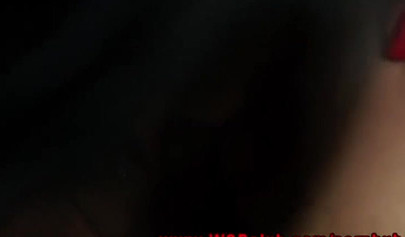 Black lesbians are enjoying their master and a slave roles as they both cum hard