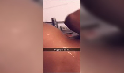 Ebony stripper with big ass inserts a remote toy in her pussy and cums hard