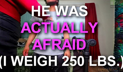 Fat ass ebony MILF sits on her husband's face as he is barely able to breathe