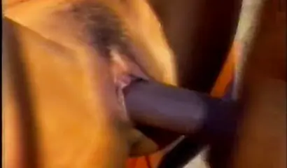 Ebony beauty likes a black dick in all of her holes, but she prefers anal sex