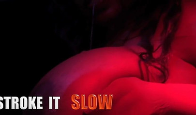 Busty ebony girl with huge tits and big curves gives and erotic and sensual JOI