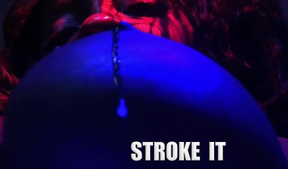 Busty ebony girl with huge tits and big curves gives and erotic and sensual JOI