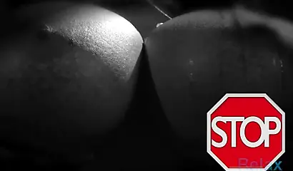 Busty ebony girl with huge tits and big curves gives and erotic and sensual JOI