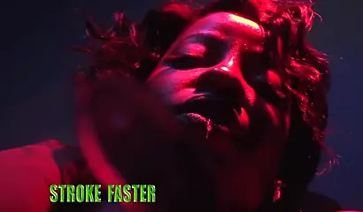 Busty ebony girl with huge tits and big curves gives and erotic and sensual JOI