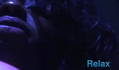 Busty ebony girl with huge tits and big curves gives and erotic and sensual JOI