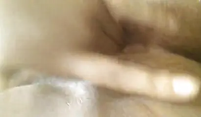 Kinky black amateur babe strips at works before fingering her tight wet pussy