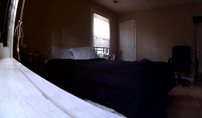 Skinny black chick chokes on a hard white meat before being drilled vigorously