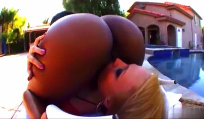 Compilation of luscious and curvy ebony babes having their thick asses worshiped