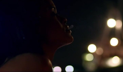 Stunning ebony Rihanna lookalike Lavish Styles sucks and fucks multiple big cocks