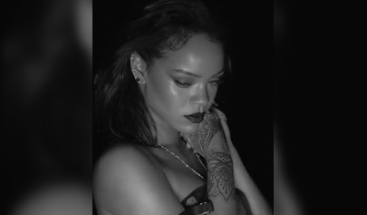 Stunning ebony Rihanna lookalike Lavish Styles sucks and fucks multiple big cocks