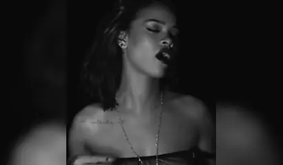 Stunning ebony Rihanna lookalike Lavish Styles sucks and fucks multiple big cocks