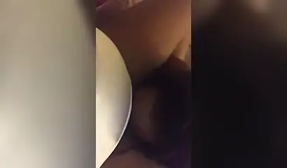 Curvy black amateur chick enjoys receiving a sloppy and orgasmic pussy licking