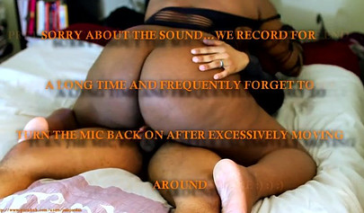 Chubby and curvy black chick gets fucked hard and receives a thick warm creampie