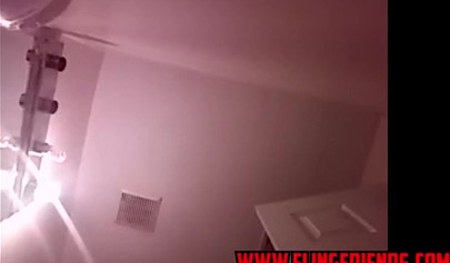 Horny and chubby black amateur babe loves showing her massive tits on a webcam