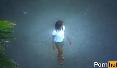 Kinky black girl seduces a gorgeous white blonde for a steamy lesbian fucking