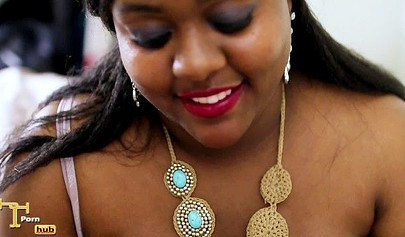 Ebony babe shows you just what its like to get your cock stroked by a black gal