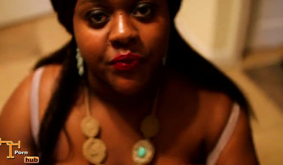 Ebony babe shows you just what its like to get your cock stroked by a black gal