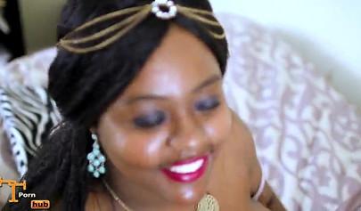 Ebony babe shows you just what its like to get your cock stroked by a black gal