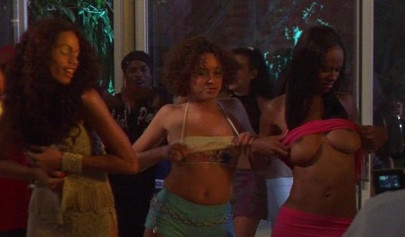 Ebony gals showing off just how good they are when it comes to taking some dick