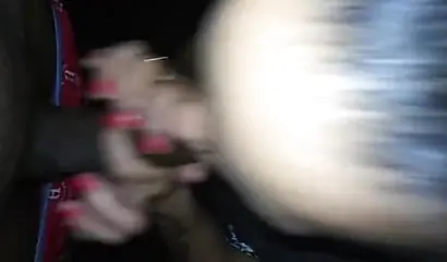 Cutie with a fat ebony ass enjoys sucking dick and swallowing all the thick cum