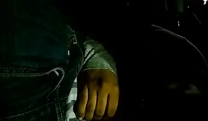 Insanely attractive black lass sucks on a thick throbbing boner inside of a car