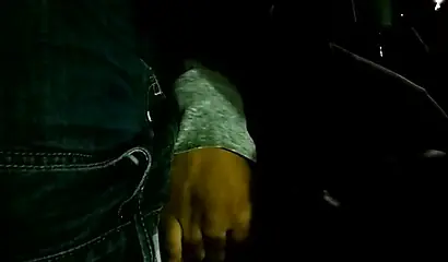 Insanely attractive black lass sucks on a thick throbbing boner inside of a car