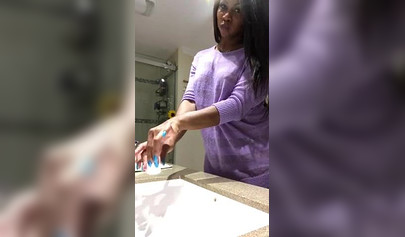 Ebony cutie shows you what its like to roleplay with a gorgeous black woman