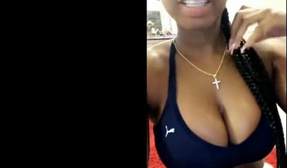 A compilation of black bitches stripping and twerking while recording it on cam