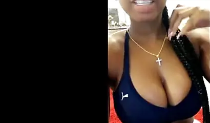 A compilation of black bitches stripping and twerking while recording it on cam